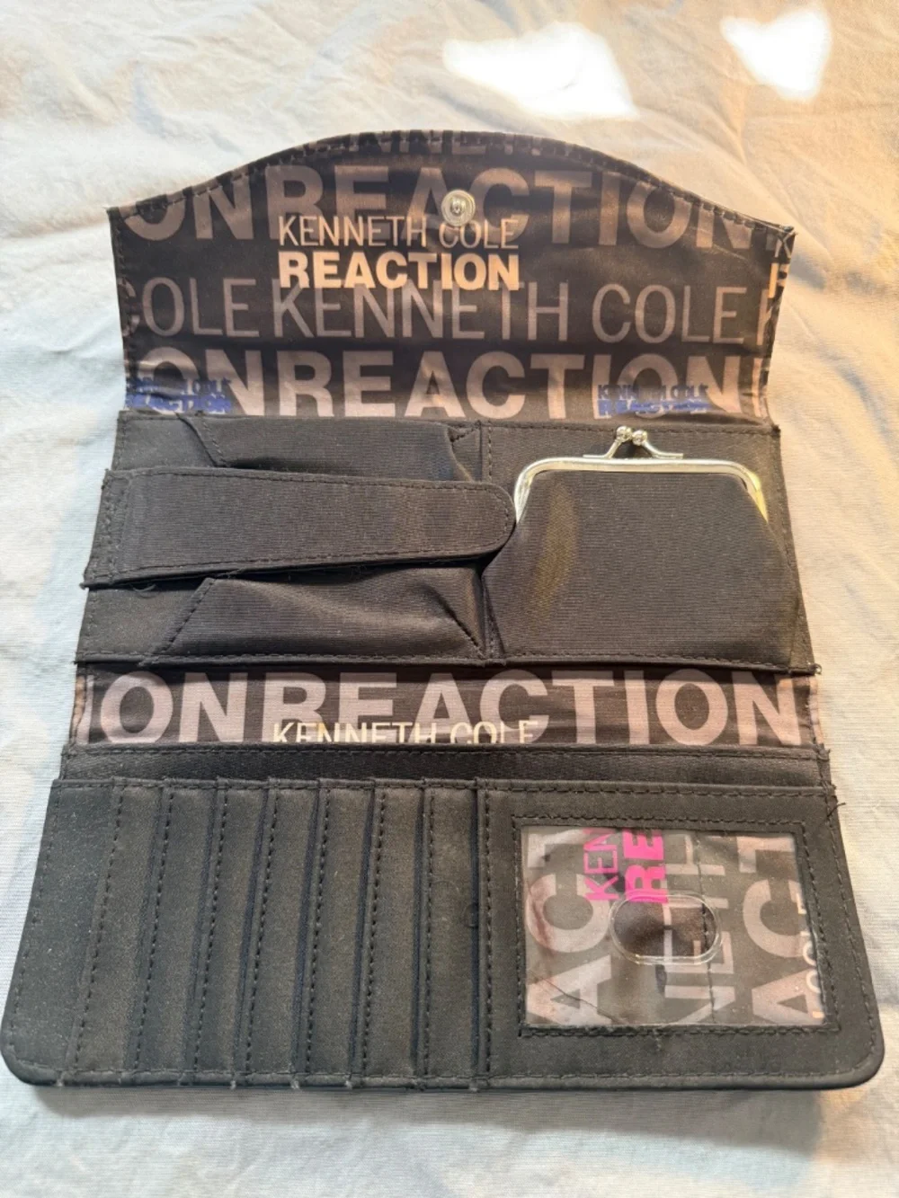 Kenneth Cole patent leather clutch